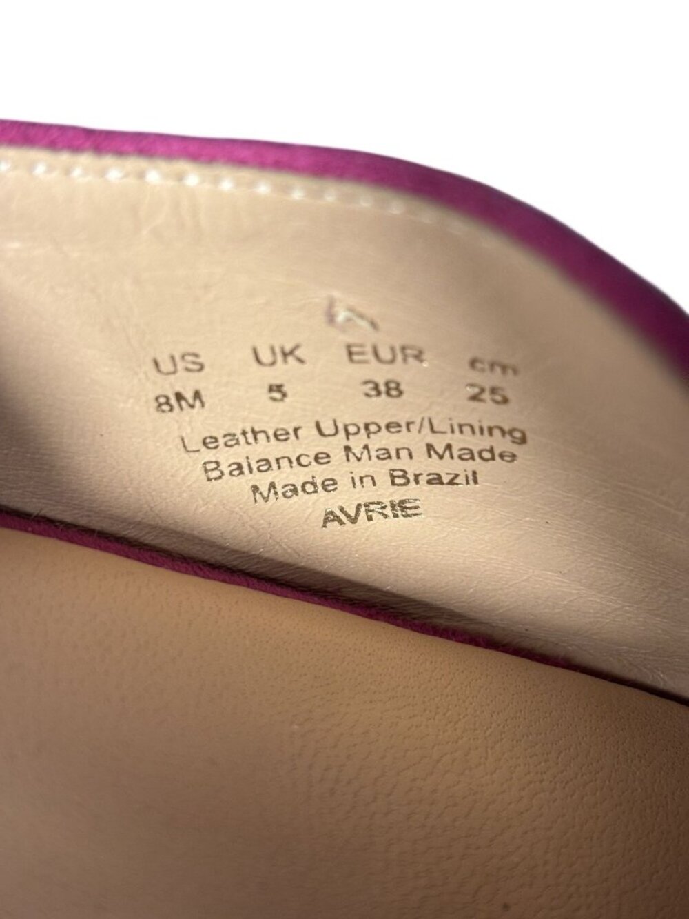 Naturalizer Fuchsia Suede Slingback Flats With Square Toe & Low Block Heel - Picture 6 of 9